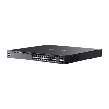 TP-Link Omada 24-poorts Gigabit stackable L3 managed switch met 4 10G slots