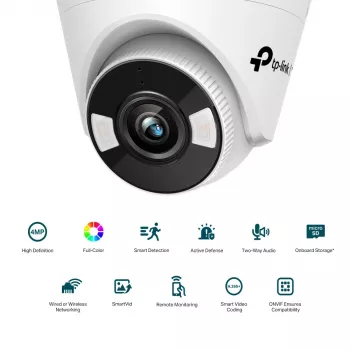 TP-Link VIGI C440(4mm) Turret IP-bewakingscamera binnen & buiten 2560 x 1440 pixels plafond