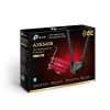 TP-Link AXE5400 Wi-Fi 6E Bluetooth 5.2 PCIe-adapter, intern, draadloos, PCI Express, wlan / Bluetooth, 5400 Mbit/s, zwart, rood