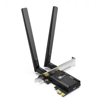 TP-Link Archer AX3000 Wi-Fi 6 Bluetooth 5.2 PCIe-adapter, draadloos, PCI Express, wlan / Bluetooth, Wi-Fi 6 (802.11ax), 2402 Mbit/s, zwart