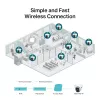 TP-Link VIGI C440(2.8mm) turret IP-beveiligingscamera binnen & buiten 2560 x 1440 pixel plafond