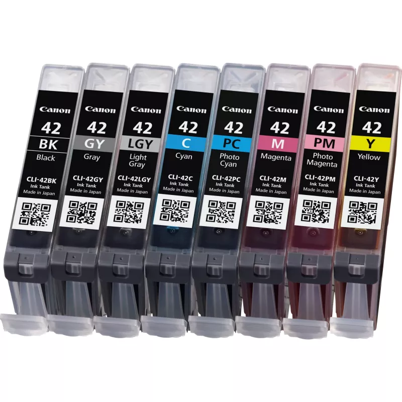 Canon inktpatroon 6384B010 CLI-42 multipack BK C M Y PC PM GY