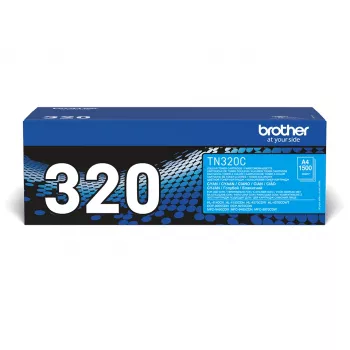 Brother TN-320C toner 1 stuk origineel cyaan