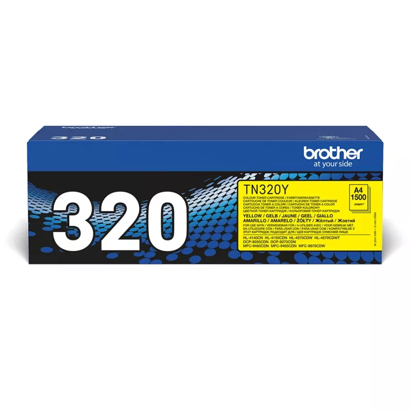 Brother TN-320Y toner 1 st. origineel geel