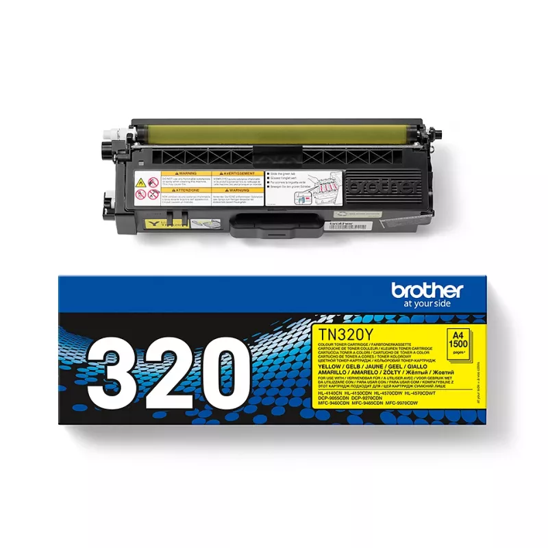Brother TN-320Y toner 1 st. origineel geel