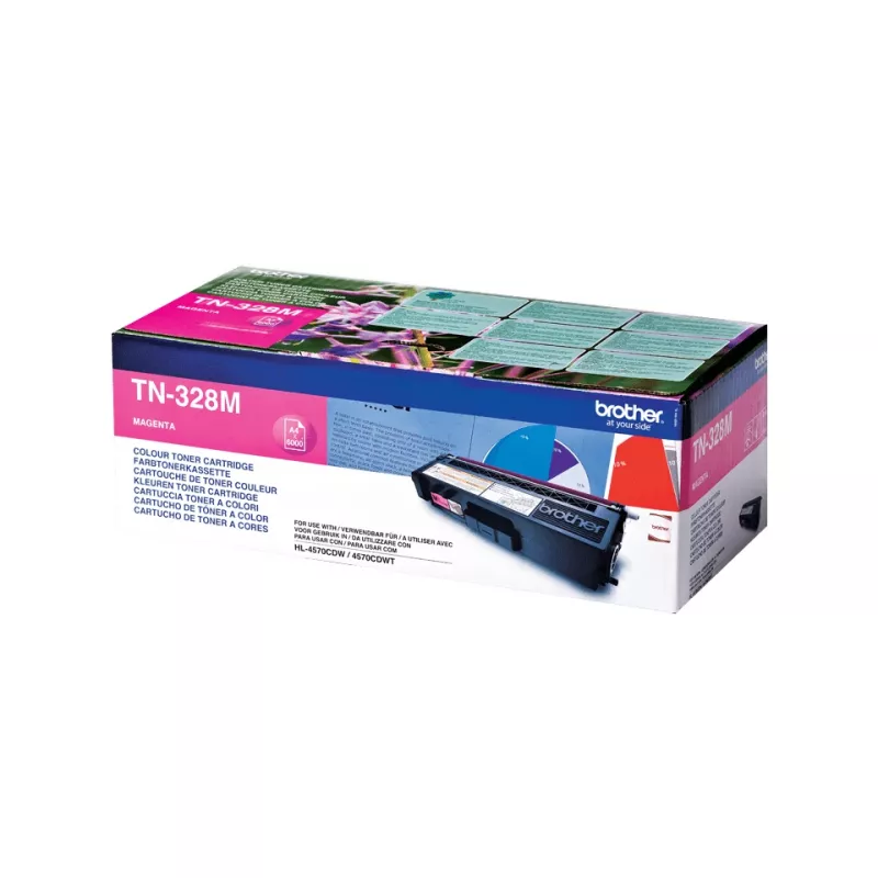 Toner Brother TN-328M 1500 pagina's magenta