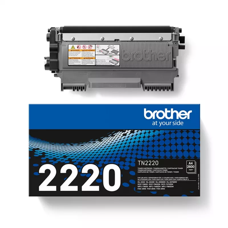 Brother TN-2220 toner 1 st. origineel zwart