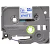 Lamineerband Brother TZe223 9mm blauw op wit