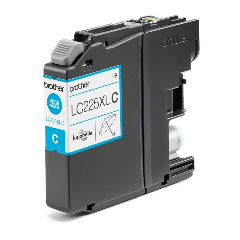 Brother LC225XLC inktpatroon 1 st. origineel hoge capaciteit (XL) cyaan