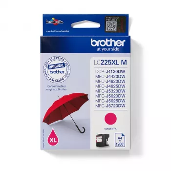 Brother LC225XLM inktpatroon 1 st. origineel magenta