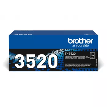 Tonercartridge Brother TN-3520 3000 pagina's zwart
