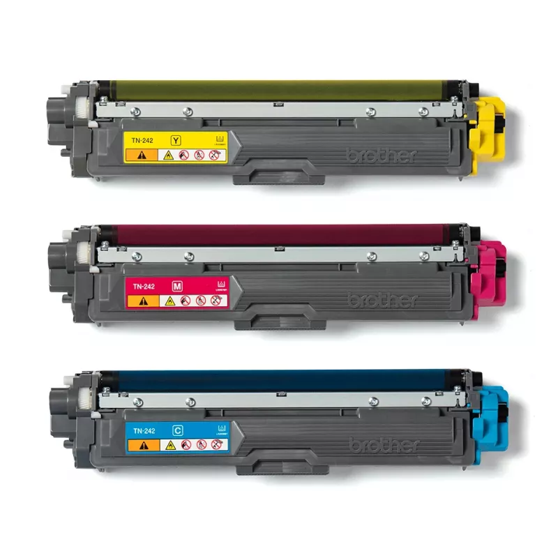 Brother TN-242CMY tonercartridge 1 st. origineel cyaan, magenta, geel