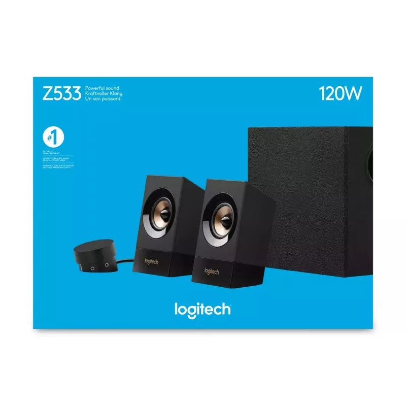 Logitech multimedia-luidspreker z533, 60 W
