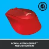 LOGITECH M330 Silent Plus rood