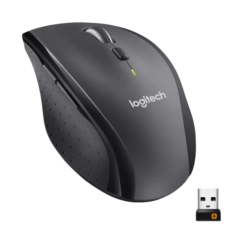 Logitech Marathon M705 muis draadloos USB zwart