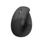 LOGITECH Lift Verticale Ergonomische Muis - Linkshandig - Draadloos - Grafietzwart