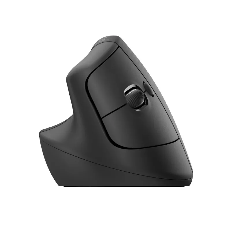 LOGITECH Lift Verticale Ergonomische Muis - Linkshandig - Draadloos - Grafietzwart