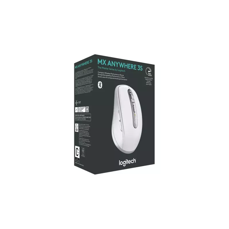 Muis Logitech MX Anywhere 3S RF Draadloos + Bluetooth