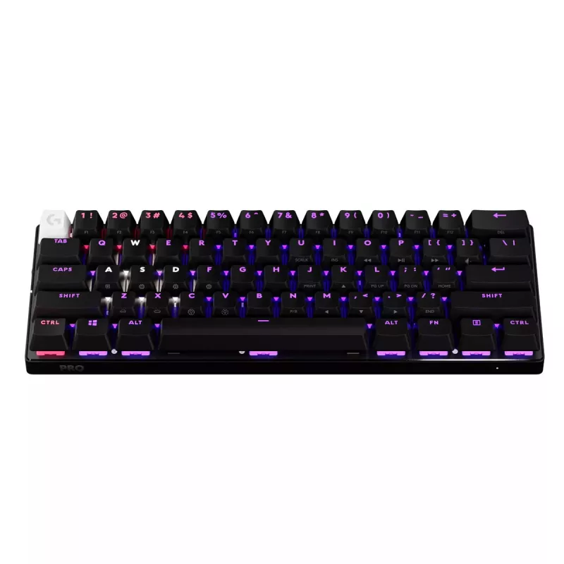 Logitech G PRO X 60 Toetsenbord Gaming USB RF Draadloos Bluetooth QWERTY US International Zwart
