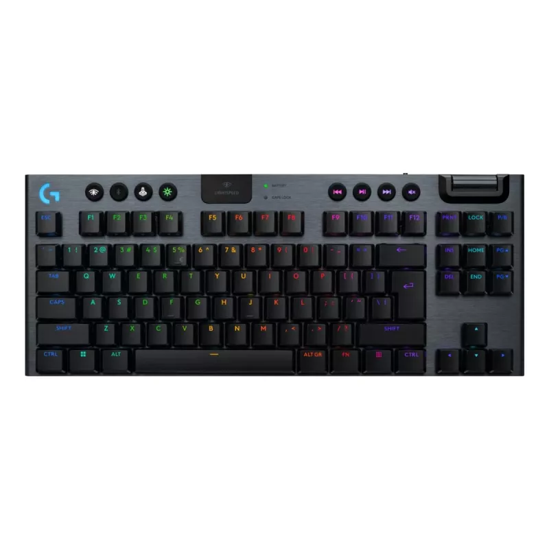 Logitech G G915 X LIGHTSPEED Toetsenbord Gaming USB RF Draadloos Bluetooth QWERTY US International Zwart
