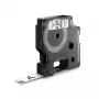 Labeltape DYMO D1 Durable Zwart op Wit 12 mm
