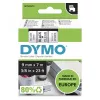 Authentieke DYMO D1 Etiketten | Zwarte print op transparante folie | 9 mm x 7 m | Zelfklevende etiketten voor LabelManager Labelprinter | Gemaakt in Europa