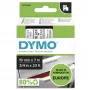 DYMO Authentic D1 Etiketten | Zwarte print op transparante folie | 19 mm x 7 m | Zelfklevende etiketten voor LabelManager Labelprinter | Gemaakt in Europa