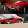 LEGO Technic bouwset Ferrari Daytona SP3 op schaal 1:8, 3 778 onderdelen, rood, 6,99 kg