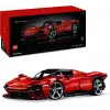 LEGO Technic bouwset Ferrari Daytona SP3 op schaal 1:8, 3 778 onderdelen, rood, 6,99 kg