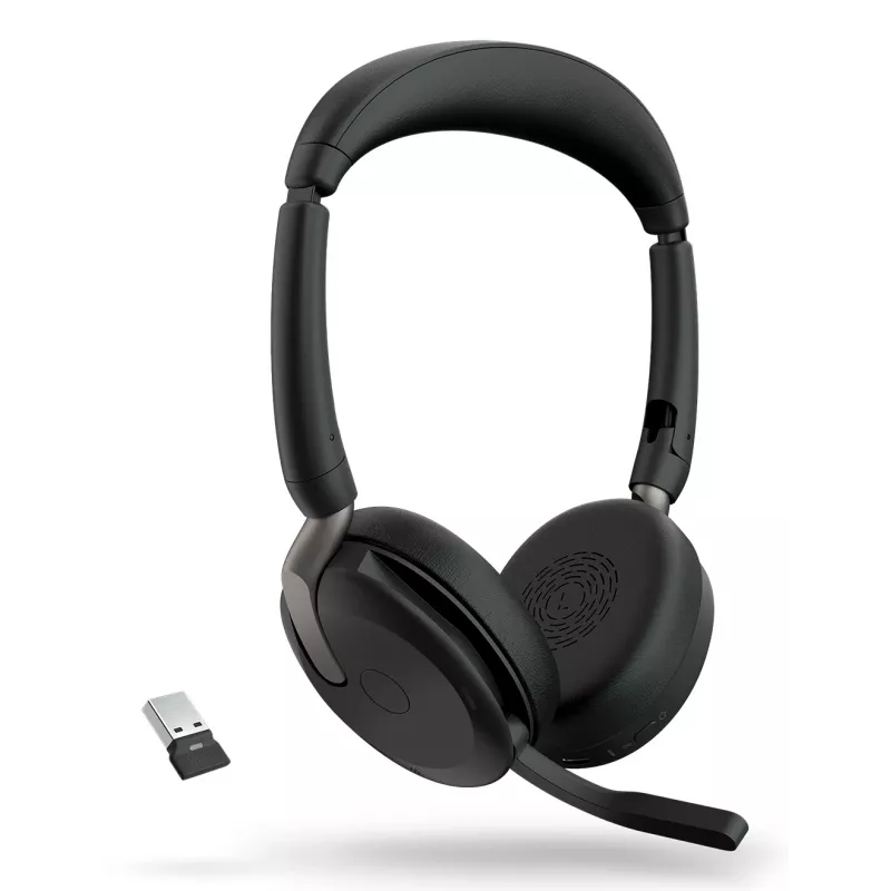 Jabra Evolve2 65 Flex - Link380a UC Stereo (draadloos opladen)