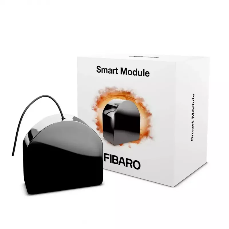 Smart module Fibaro FGS-214 Z-Wave Plus EU – relaismodule voor DIN-/montage, max. 2,5 kW