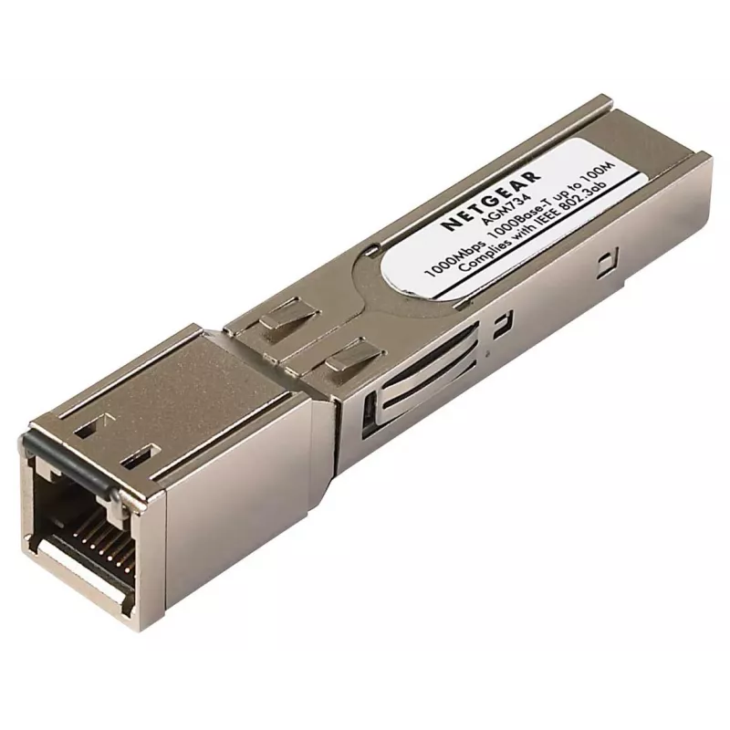 NETGEAR ProSafe AGM734 1000Base-T SFP RJ-45 transceivermodule