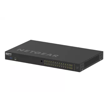 NETGEAR GSM4230P-100EUS netwerk-switch managed L2/L3 Gigabit Ethernet (10/100/1000) Power over Ethernet (PoE) 1U zwart