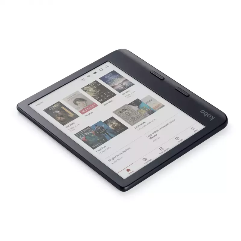 E-bookreader Kobo Libra Colour 7 inch E Ink Kaleido, 32 GB, 1264×1680, Wi-Fi, Bluetooth, waterdicht, USB-C