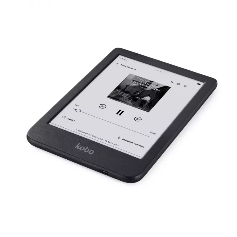 E-bookreader Kobo Clara BW – 6 inch E Ink Carta, 16 GB, Wi-Fi, Bluetooth, waterdicht, USB-C