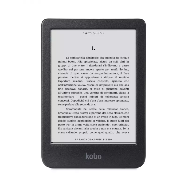 E-bookreader Kobo Clara BW – 6 inch E Ink Carta, 16 GB, Wi-Fi, Bluetooth, waterdicht, USB-C
