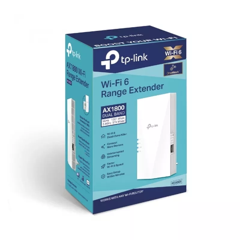 Netwerkzender & -ontvanger TP-Link AX1800 Wi-Fi 6