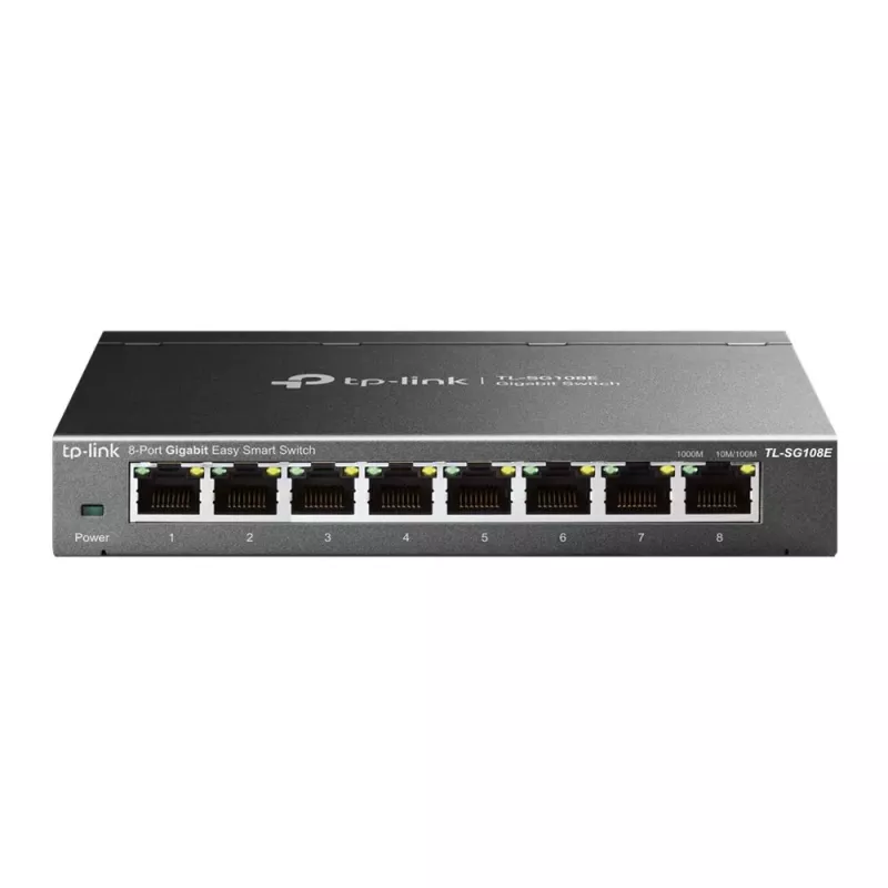 Managed switch TP-Link TL-SG108E 8-poorts Gigabit Easy Smart Switch