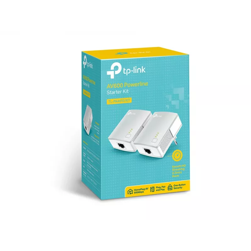 TP-Link TL-PA4010KIT 600 Mbit/s Ethernet LAN wit 2 stuks