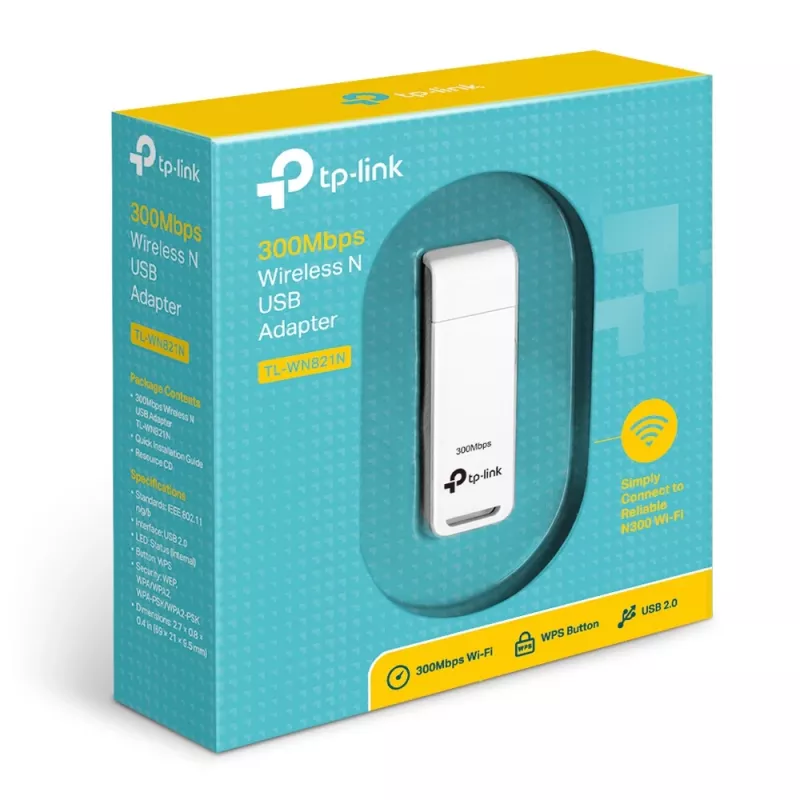TP-Link TL-WN821N netwerkkaart WLAN 300 Mbit/s