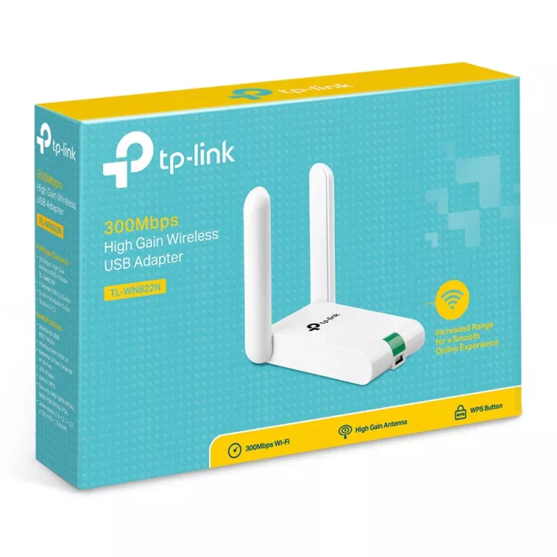 TP-Link TL-WN822N netwerkkaart WLAN 300 Mbit/s