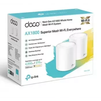TP-Link AX1800 Whole Home Mesh Wi-Fi 6 systeem, 2-pack