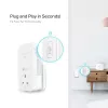 TP-Link TL-WPA8631P PowerLine netwerkadapter 300 Mbit/s Ethernet LAN Wi-Fi wit 1 stuk