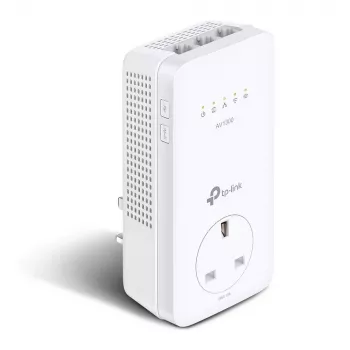 TP-Link TL-WPA8631P PowerLine netwerkadapter 300 Mbit/s Ethernet LAN Wi-Fi wit 1 stuk