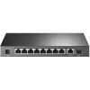 TP-Link TL-SG1210P netwerkswitch unmanaged Gigabit Ethernet (10/100/1000) Power over Ethernet (PoE) grijs