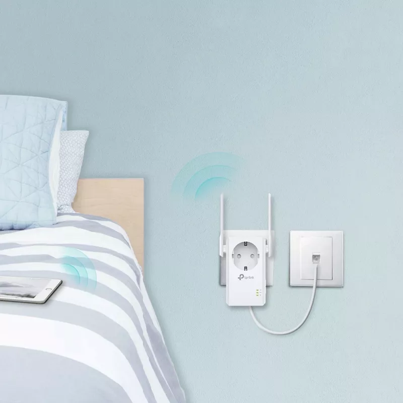 TP-Link TL-WA860RE N300 Wi-Fi-versterker met AC-doorluschopcontact