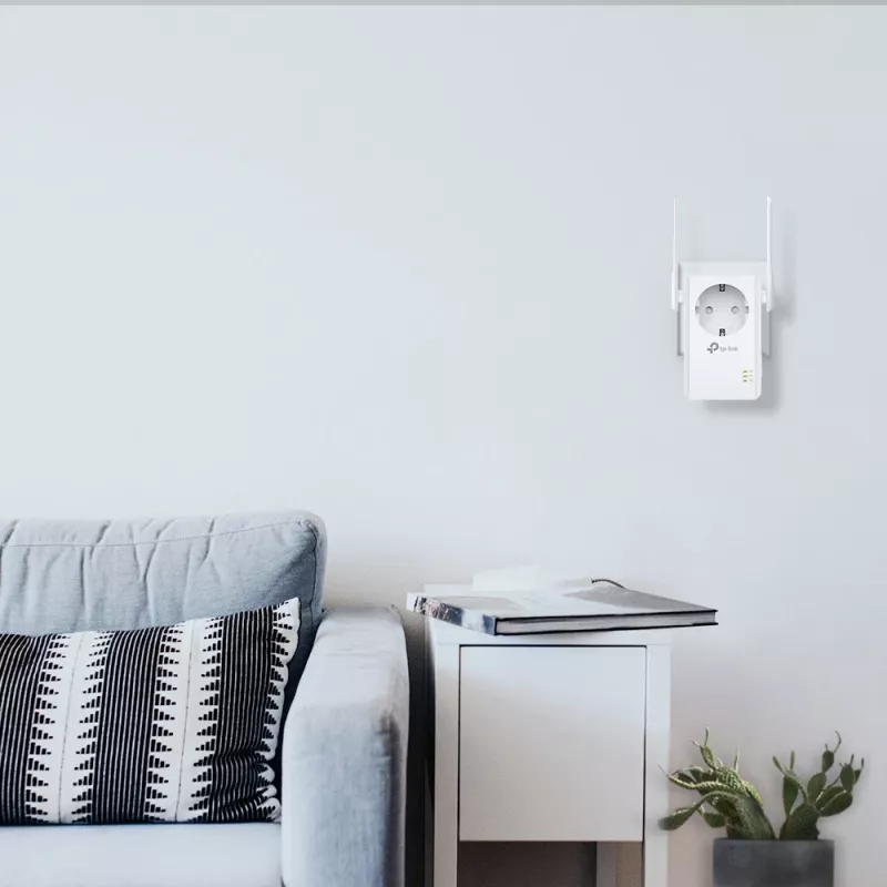 TP-Link TL-WA860RE N300 Wi-Fi-versterker met AC-doorluschopcontact