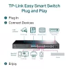 Managed switch TP-Link TL-SG1428PE 28-poorts Gigabit met 24-poorts PoE+