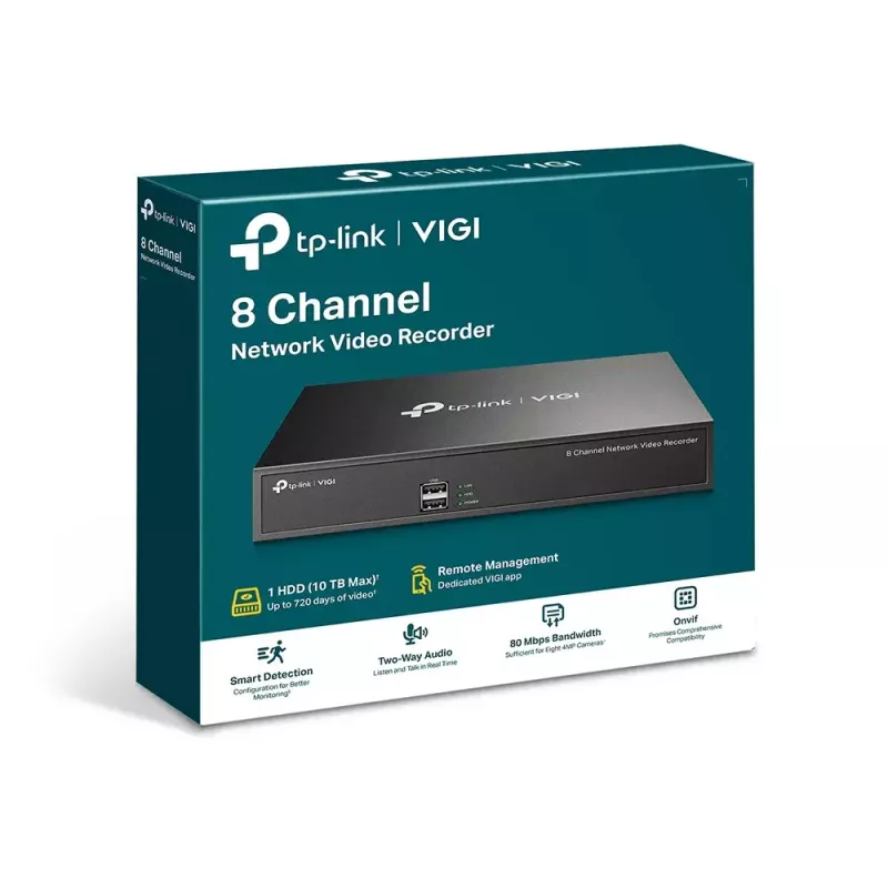 TP-LINK VIGI 8-kanaals netwerk-videorecorder