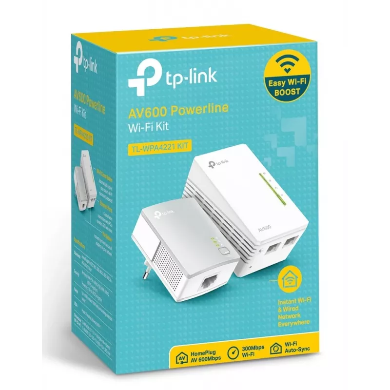TP-Link AV600 600 Mbit/s Ethernet LAN Wi-Fi wit 1 stuk